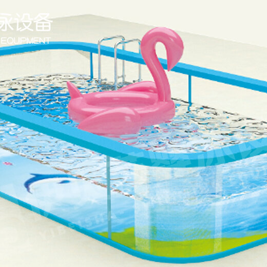 室內親子泳池鋼化玻璃兒童游泳池恒溫泳池